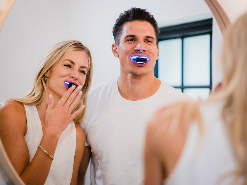 whiten your teeth from home with your special someone